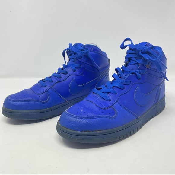 RARE NIKE Big High Game Royal Blue High Top University Blue 336608-440 Men's 9.5 - Picture 7 of 14